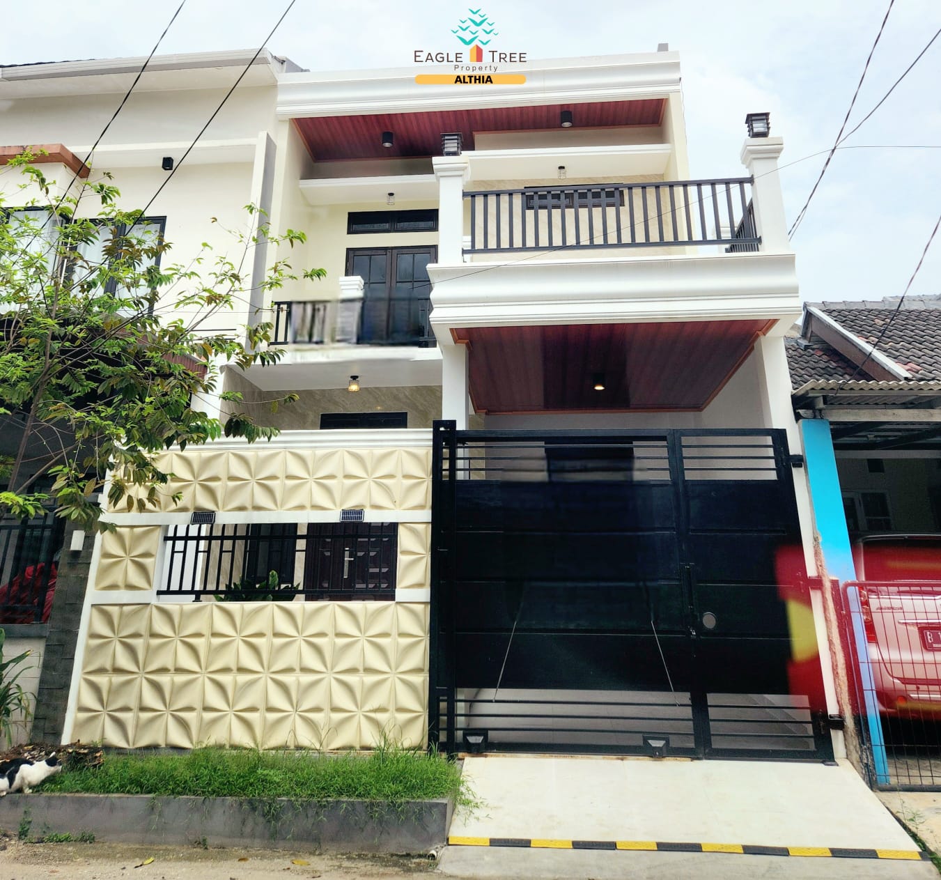 Jual Rumah Murah Bangunan Baru 2 Lantai di Graha Raya