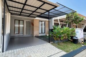 Jual Rumah Modern Minimalis 1 Lantai di Graha Raya